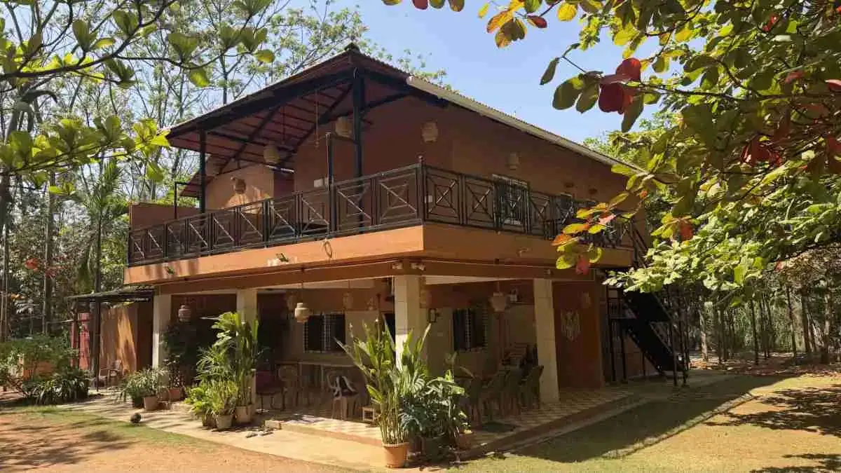 Virama Farm Stay — farm house exterior near Bangalore